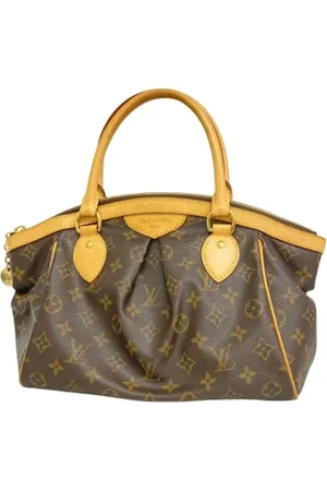 LOUIS VUITTON Pre-owned, Dames, Bruin, ONE Size, Tweedehands Canvas Louis Vuitton tassen