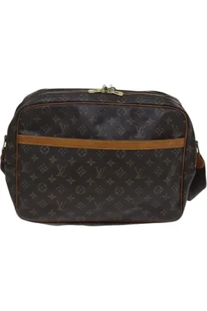 LOUIS VUITTON Pre-owned, unisex, Bruin, ONE Size, Tweedehands Canvas Louis Vuitton tassen