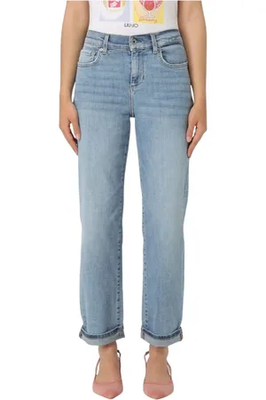 Liu Jo Jeans, Dames, Blauw, W24, Blauwe Skinny Jeans voor Moderne Vrouw