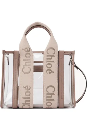 Chloé Tassen, Dames, Roze, ONE Size, Roze Dames Handtas met Lange Handvatten