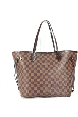 LOUIS VUITTON Pre-owned, Dames, Bruin, ONE Size, Tweedehands Canvas Louis Vuitton tassen