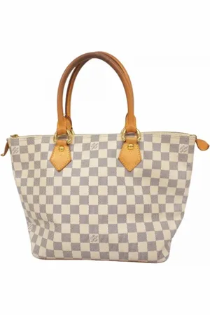 LOUIS VUITTON Pre-owned, Dames, Wit, ONE Size, Tweedehands Canvas Louis Vuitton tassen