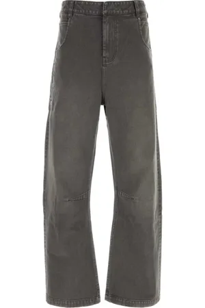 Entire Studios Jeans, Heren, Grijs, S, Denim, Donkergrijze Denim Jeans