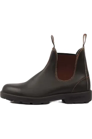Blundstone Schoenen, Heren, Bruin, 38 EU, Leer, Klassieke bruine Chelsea boots