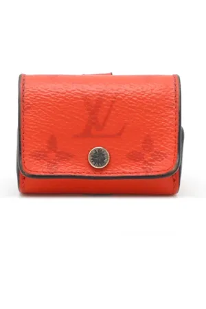 LOUIS VUITTON Pre-owned, Dames, Rood, ONE Size, Leer, Tweedehands Canvas Louis Vuitton tassen