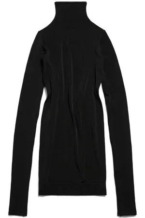 Balenciaga Kleedjes, Dames, Zwart, S, Elegante Feestjurk