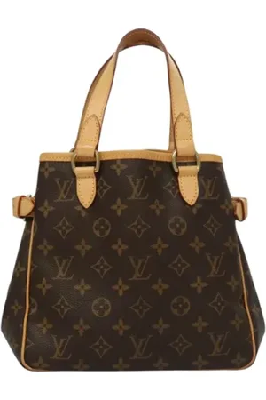 LOUIS VUITTON Pre-owned, Dames, Bruin, ONE Size, Tweedehands Canvas Louis Vuitton tassen