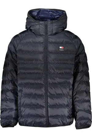 Tommy Hilfiger Jassen, Heren, Blauw, L, Polyester, Kleding