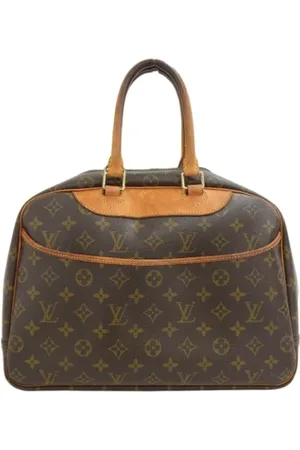 LOUIS VUITTON Pre-owned, Dames, Bruin, ONE Size, Tweedehands Canvas Louis Vuitton tassen