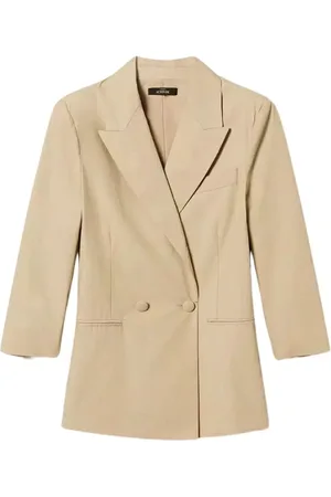 Twin-Set Jassen, Dames, , XS, Katoen, Blazer Jas Actitude Revive Collectie