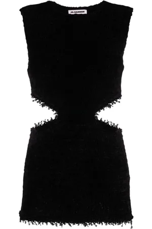 Jil Sander Tops, Dames, Zwart, XS, Elegante mouwloze top