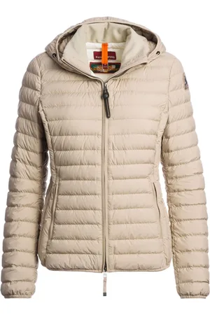 Parajumpers Jassen, Dames, Bruin, L, Gewatteerde Kameeljas Juliet Stijl