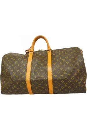 LOUIS VUITTON Pre-owned, unisex, Bruin, ONE Size, Tweedehands Canvas Louis Vuitton tassen