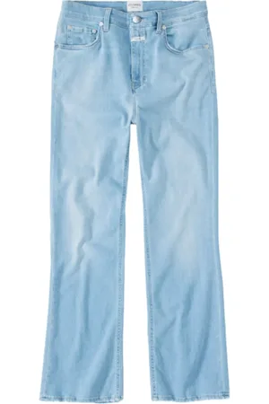 Closed Jeans, Dames, Blauw, W28, Katoen, Hi-Sun Skinny Flared Jeans