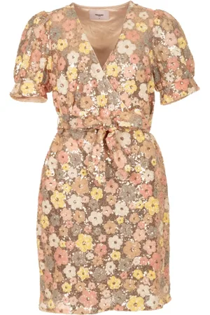 FREEBIRD Kleedjes, Dames, Veelkleurig, M, Roze Jurk