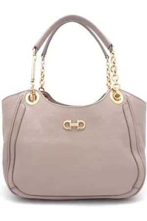 Salvatore Ferragamo Pre-owned, Dames, , ONE Size, Leer, Pre-owned Leather totes