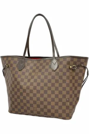 LOUIS VUITTON Pre-owned, Dames, Bruin, ONE Size, Tweedehands Canvas Louis Vuitton tassen
