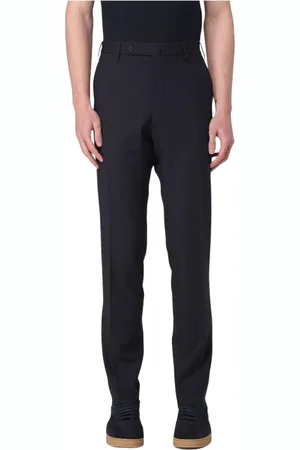 Incotex Broeken, Heren, Blauw, 3Xl, Klassieke Stijl Herenbroek Grijs