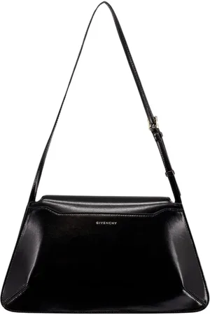 Givenchy Tassen, Dames, Zwart, ONE Size, Leer, Zwarte leren schoudertas