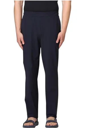 save the duck Broeken, Heren, Blauw, M, Polyester, Blauwe Straight Leg Broek