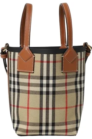 Burberry Tassen, Dames, , ONE Size, Check Tote Tas