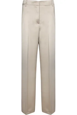 BLANCA Broeken, Dames, , 2Xs, Satijn, Elegante Satijnen Palazzo Broek