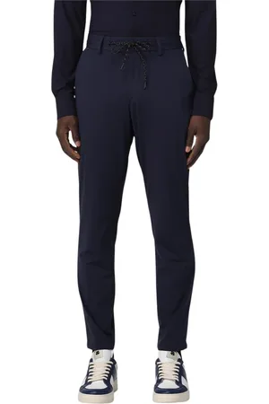 HUGO BOSS Broeken, Heren, Blauw, 2Xl, Blauwe Regular Fit Boss Broek