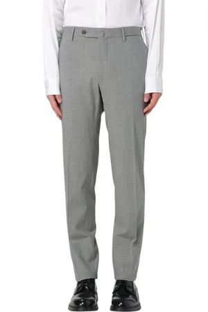 Incotex Broeken, Heren, Grijs, M, Slim Fit Grijze Broek