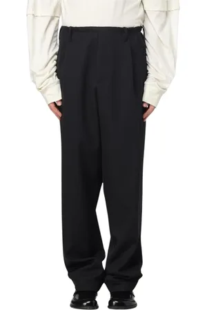 MAGLIANO Broeken, Heren, Zwart, L, Zwarte Straight Leg Broek