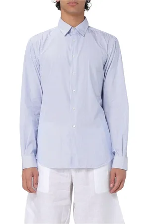 Aspesi Overhemden, Heren, Blauw, 3Xl, Lichtblauwe Klassieke Button-Up Overhemd
