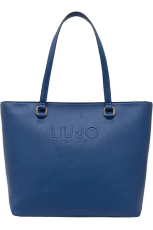Liu Jo Tassen, Dames, Blauw, ONE Size, Blauwe Schoudertas Stijlvol Ontwerp