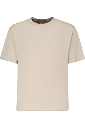 ELEVENTY Tops, Heren, Bruin, S, Bruine T-shirt en Polo Collectie