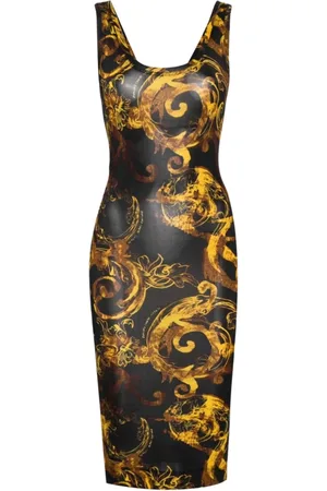 VERSACE Kleedjes, Dames, Zwart, S, Jurken