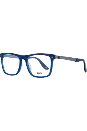 BMW Accessoires, Heren, Blauw, ONE Size, Blauwe Mannen Optische Monturen Multicolor Metaal