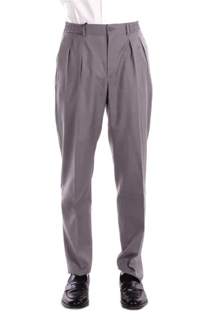 TAGLIATORE Broeken, Heren, Grijs, XL, Katoen, Broek Lichtgrijs