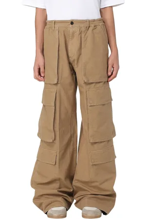 Dsquared2 Broeken, Heren, Bruin, S, Canvas Utility Cargo Broek