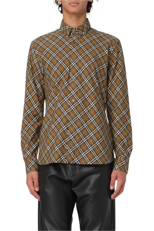 Burberry Overhemden, Heren, , XL, Katoen, Overhemd met Lange Mouwen Stijlvol Comfortabel