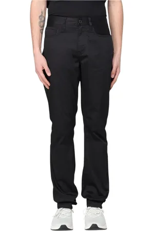 Armani Exchange Broeken, Heren, Zwart, W32, Katoen, Groene Casual Broek voor Mannen