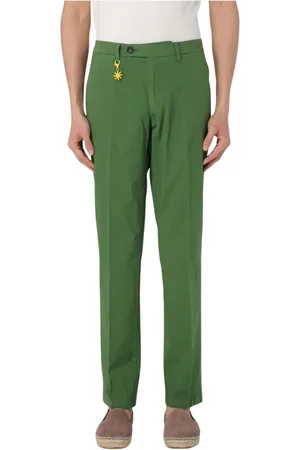 Manuel Ritz Broeken, Heren, Groen, XL, Moderne Blauwe Chino Broek