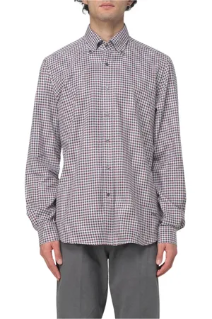 FAY Overhemden, Heren, Veelkleurig, L, Katoen, Lange Mouw Shirt