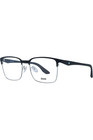 BMW Accessoires, Heren, Zwart, ONE Size, Heren Zwart Optische Metalen Bril