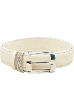 PESERICO SIGN Accessoires, Dames, , 85 CM, Echt leren riem met Punto Luce