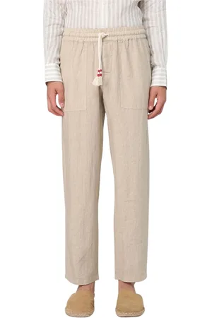 MC2 SAINT BARTH Broeken, Heren, , XL, Linnen, Linnen Casual Broek