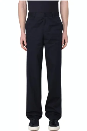 Armani Exchange Broeken, Heren, Blauw, W32, Moderne Marineblauwe Pantalon