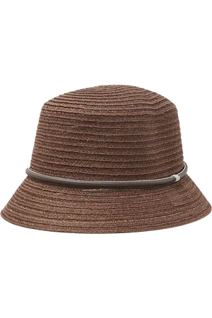 PESERICO SIGN Accessoires, Dames, Bruin, L, Abaca vissershoed