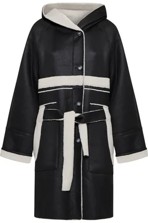 Urban Code Mantels, Dames, Zwart, M, Polyester, Stijlvolle Jassen Collectie