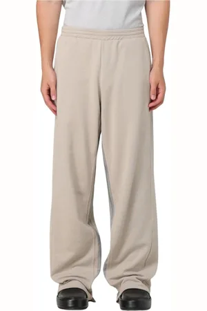 Helmut Lang Broeken, Heren, Grijs, S, Moderne Side Zip Broek