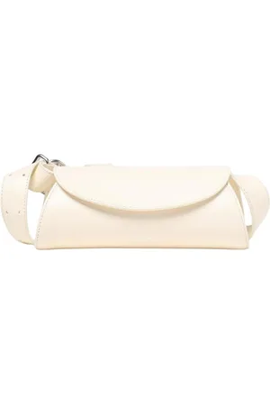 Jil Sander Tassen, Dames, , ONE Size, Elegante Leren Crossbody Tas