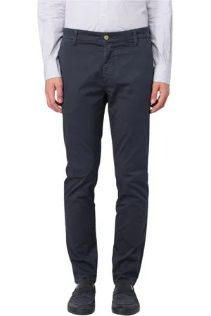Jeckerson Broeken, Heren, Blauw, W30, Slim Fit Casual Broek
