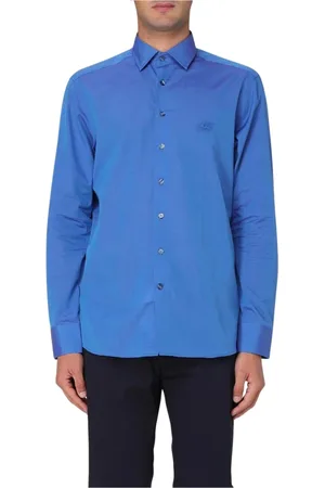 Etro Overhemden, Heren, Blauw, L, Blauw Overhemd, Tijdloze Elegantie